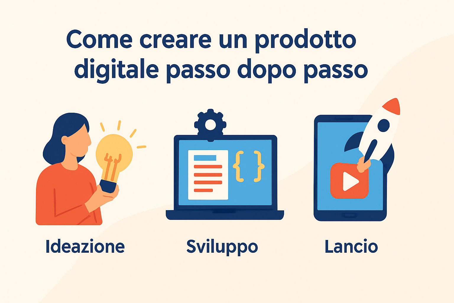 Come creare un prodotto digitale passo dopo passo