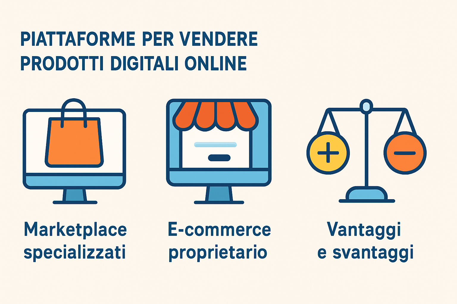 Come vendere prodotti digitali online: le piattaforme principali